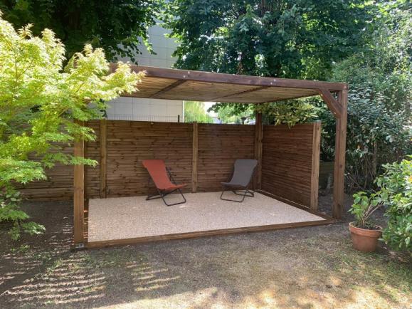 Installation de pergola