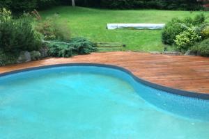 Pourtour de piscine en bois 92