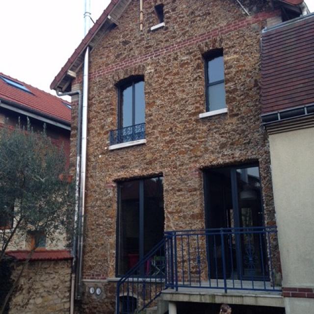 Terrasses en bois sur plusieurs niveaux (Saint-Maur-des-Fossés 94)