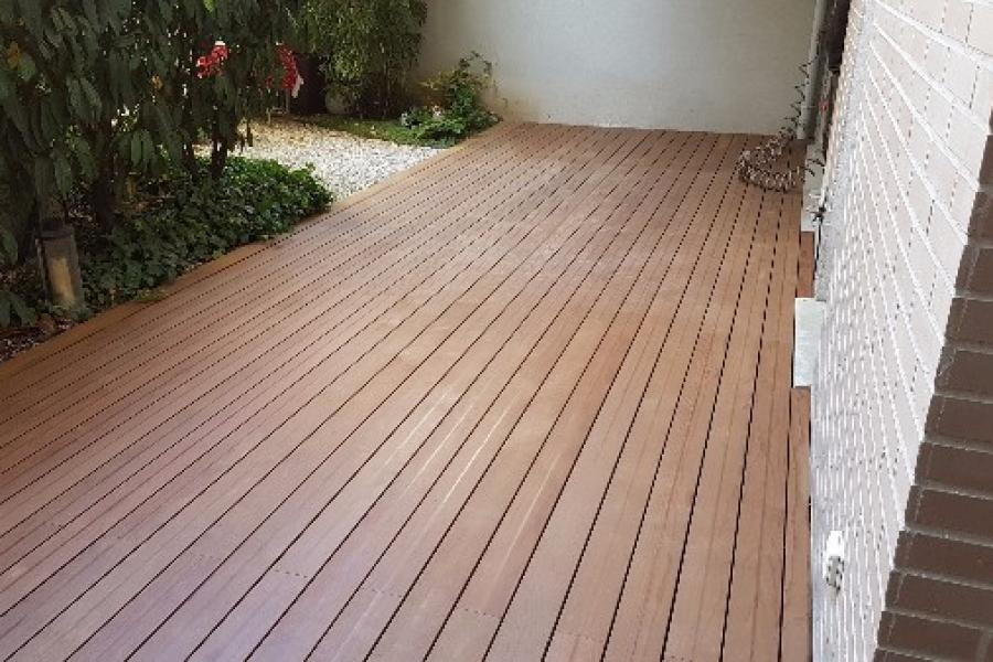 Réalisation d'une terrasse bois