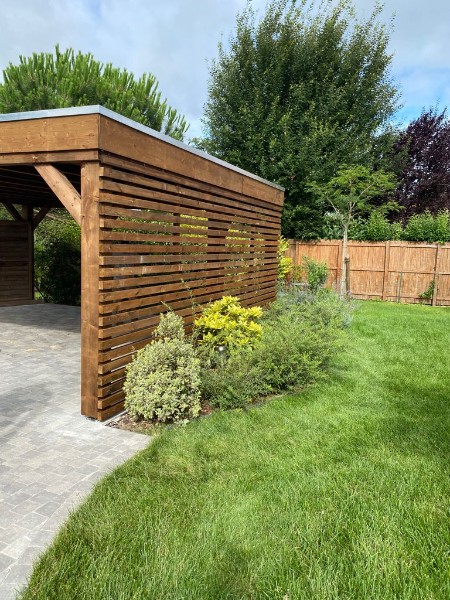 Allée et aménagement de jardin - La Maison Des Travaux